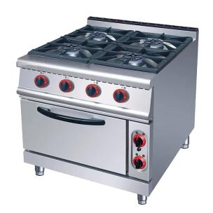Gas Range Stove 4 Burner with Oven