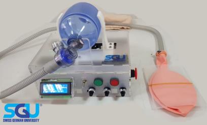 Alat Peraga Ventilator adalah mesin yang dirancang mengalirkan udara yang dapat dihirup ke dalam dan ke luar paru paru, menyediakan pernapasan bagi pasien yang secara fisik kesulitan bernapas.