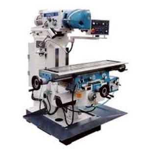 High Precision Universal Milling Machine with Swivel−able Milling Head
